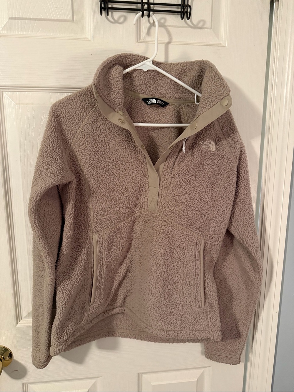 The North Face Sherpa Jacket - Taupe Beige - Picture 1 of 5